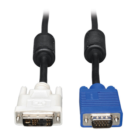 Tripp Lite P556-006 Cable para Monitor DVI a VGA, Cable de Alta Resolución con RGB Coaxial (DVI-A a HD15 M/M), 1.83 m [6