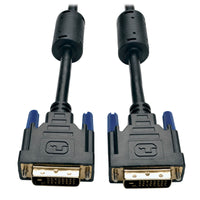 Tripp Lite P560-006 Cable DVI de Doble Enlace, Cable para Monitor TMDS Digital DVI (DVI-D M/M), 2 m [6 pies], Macho, Mac