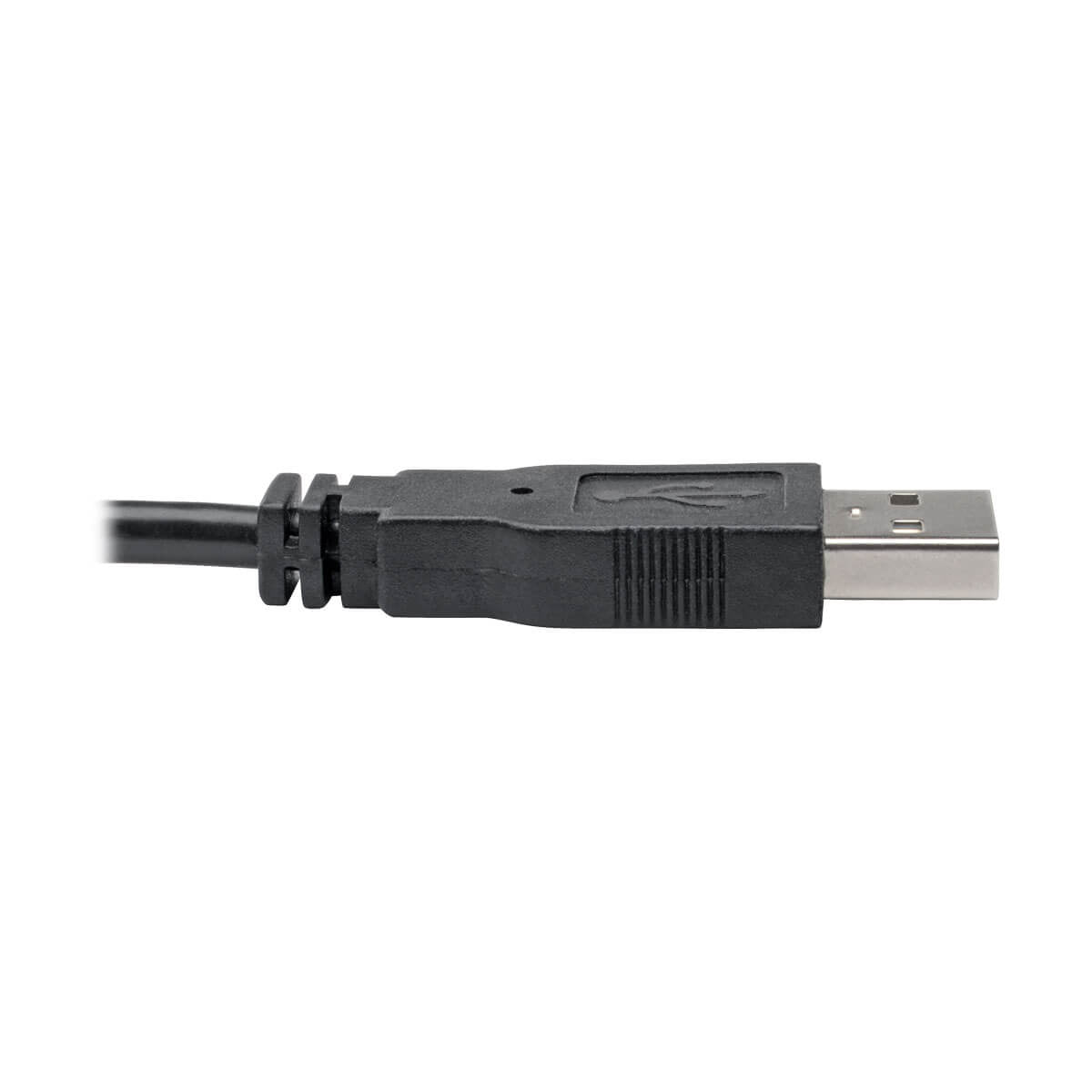 Tripp Lite U219-000-R Adaptador USB a PS/2 - Teclado y Mouse (A M a 2x Mini-Din6 H), Negro, China, 177.8 mm