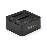 StarTech.com Docking Station de 2 Bahías USB 3.0 a SATA - Base de Acoplamiento USB de Discos Duros SSD SATA I/II/III de 