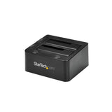 StarTech.com Docking Station de 2 Bahías USB 3.0 a SATA - Base de Acoplamiento USB de Discos Duros SSD SATA I/II/III de 2,5/3,5" - de Intercambio en C