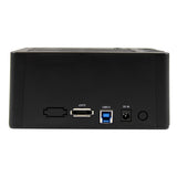 StarTech.com Docking Station eSATA USB 3.0 con UASP de 2 Bahías para Disco Duro o SSD SATA de 2,5 o 3,5 Pulgadas Bases d