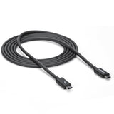StarTech.com Cable Thunderbolt 3 Pasivo de 2m - 20Gbps - PD 100W - Vídeo 4K - Cable Thunderbolt - Certificado Thunderbolt - Compatible con USB4 / Modo Alt DP - Thunderbolt 4 - USB 3.2 - USB-C Cable Masculino Masculino 2 m 20 Gbit/s