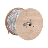 Carrete de 305 Metros (1000 Pies) Cable Múltiple Armado / 4 x 18 AWG SH + 6 x 22 AWG SH + 2 x 22 AWG SH + 4 x 22 AWG SH CMR