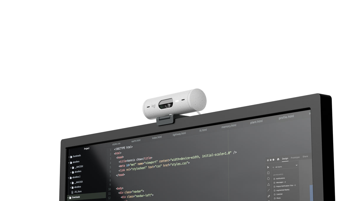 Logitech Brio 500 cámaras web 4 MP 1920 x 1080 Pixeles 60 pps Full HD