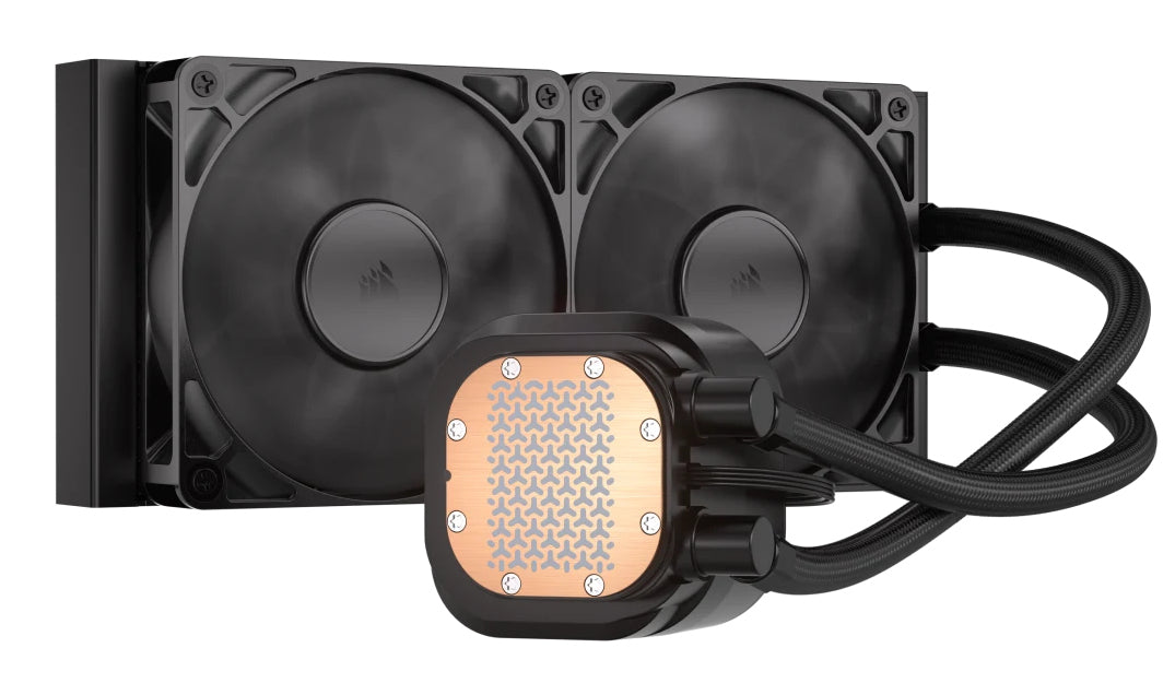 Corsair Nautilus 240 RS Placa base Sistema de refrigeración líquida todo en uno Negro