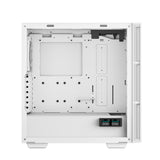 DeepCool CH560 DIGITAL WH carcasas ordenador ABS, Acero, Vidrio templado Midi Tower PC Blanco