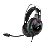 Audífonos Gamer BALAM RUSH Hesix II HS688 / Alámbricos + Over Ear + Bocinas 50 mm + Mic Fijo / Sonido Dinámico + Compati