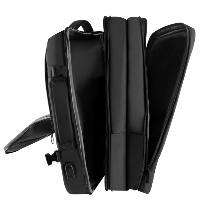 Perfect Choice PC-084808 mochila Mochila de viaje Negro, Compartimento del portátil, A prueba de agua