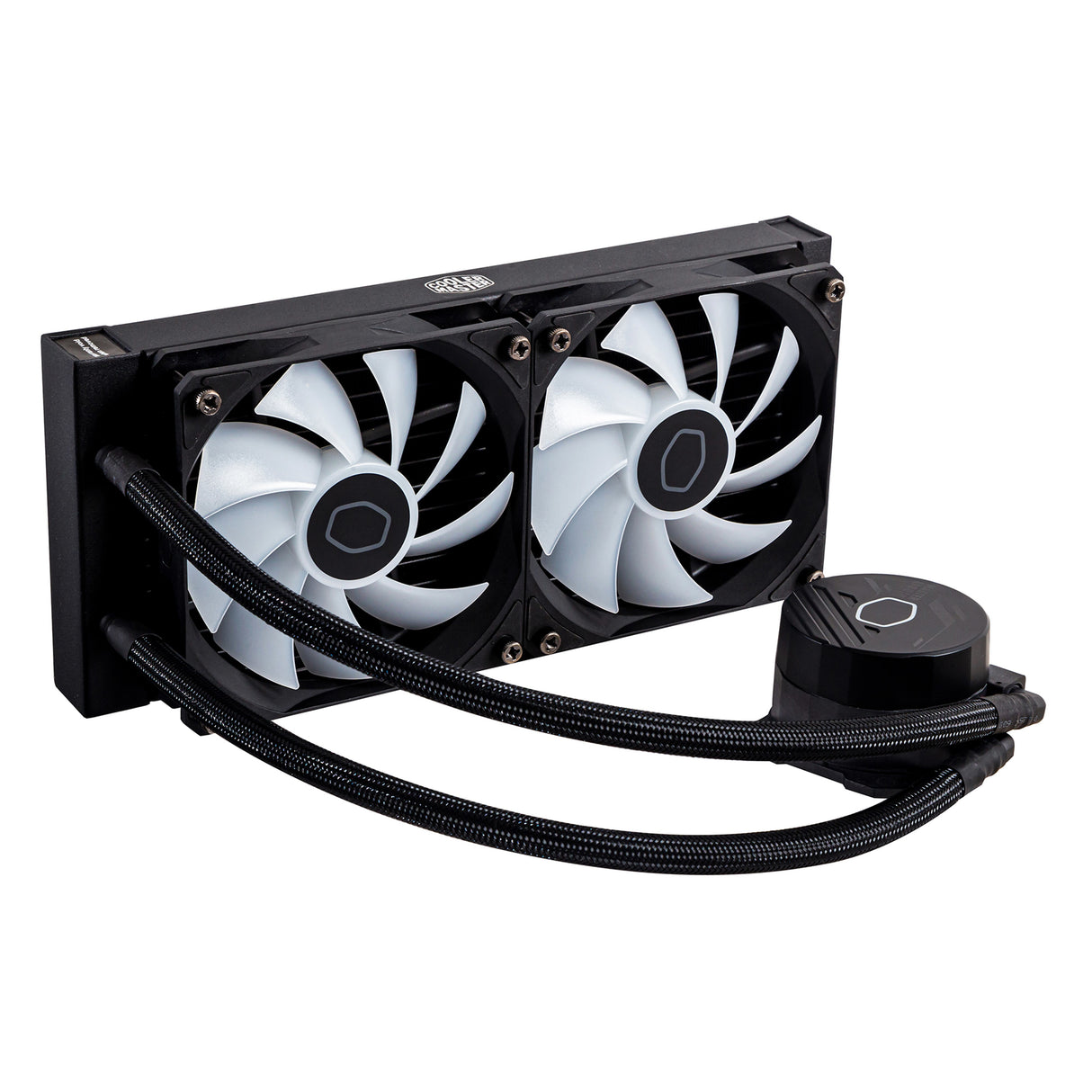 Cooler Master MasterLiquid 240L Core ARGB Procesador Kit de enfriamiento líquido 12 cm Negro, 650 RPM, 1750 RPM
