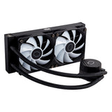 Cooler Master MasterLiquid 240L Core ARGB Procesador Kit de enfriamiento líquido 12 cm Negro, 650 RPM, 1750 RPM
