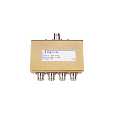 Divisor de Potencia EMR de 4 Vías, 30-960 MHz, 0.5 Watt, Conectores N Hembra.