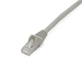 StarTech.com Cable de 2m Gris de Red Gigabit Cat6 Ethernet RJ45 sin Enganche - Snagless Cables de red 2 m Cat6 RoHS