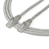StarTech.com Cable de 2m Gris de Red Gigabit Cat6 Ethernet RJ45 sin Enganche - Snagless Cables de red 2 m Cat6 RoHS