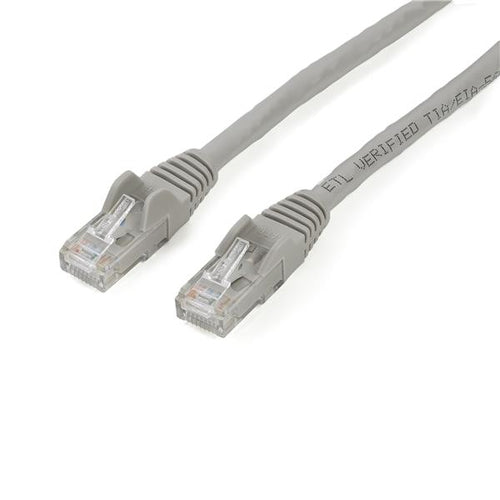 StarTech.com Cable de 2m Gris de Red Gigabit Cat6 Ethernet RJ45 sin Enganche - Snagless Cables de red 2 m Cat6 RoHS