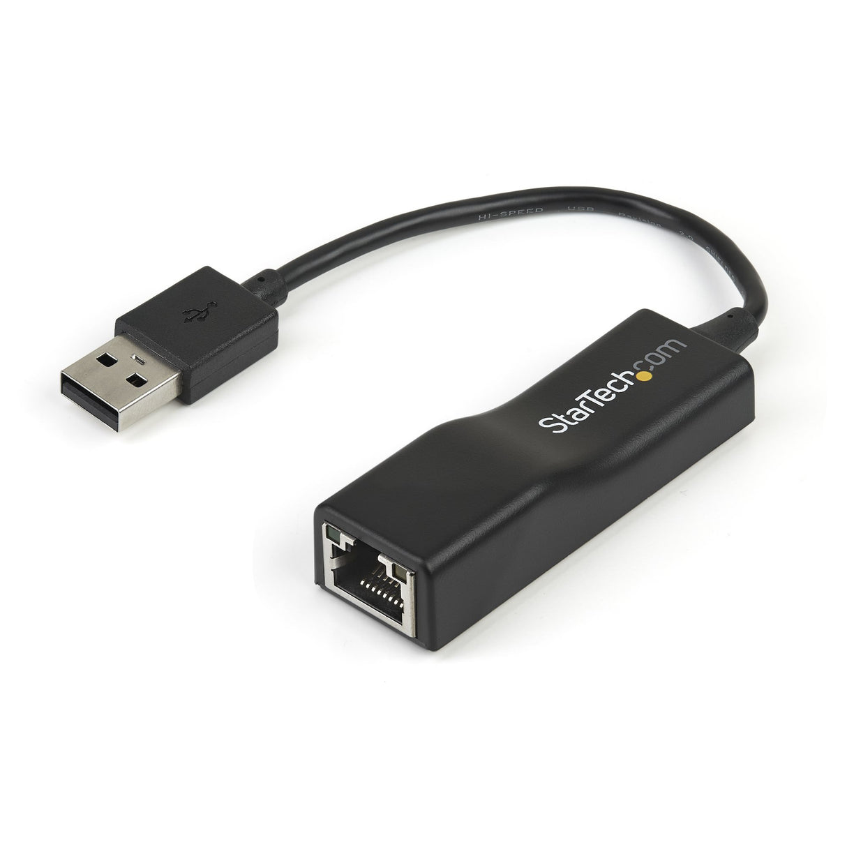 StarTech.com Adaptador Externo USB 2.0 de Red Fast Ethernet 10/100 Mbps, Alámbrico, 200 Mbit/s, Negro