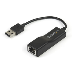 StarTech.com Adaptador Externo USB 2.0 de Red Fast Ethernet 10/100 Mbps tarjetas de red Alámbrico USB Ethernet 1