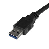 StarTech.com Cable de 91cm Adaptador USB 3.0 a eSATA para Disco Duro o SSD - SATA de 6 Gbps Cable USB A Macho Hembra Si