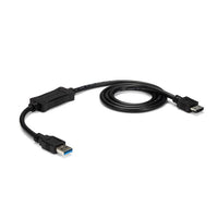 StarTech.com Cable de 91cm Adaptador USB 3.0 a eSATA para Disco Duro o SSD - SATA de 6 Gbps Cable USB A Macho Hembra Si