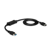 StarTech.com Cable de 91cm Adaptador USB 3.0 a eSATA para Disco Duro o SSD - SATA de 6 Gbps Cable USB A Macho Hembra Si