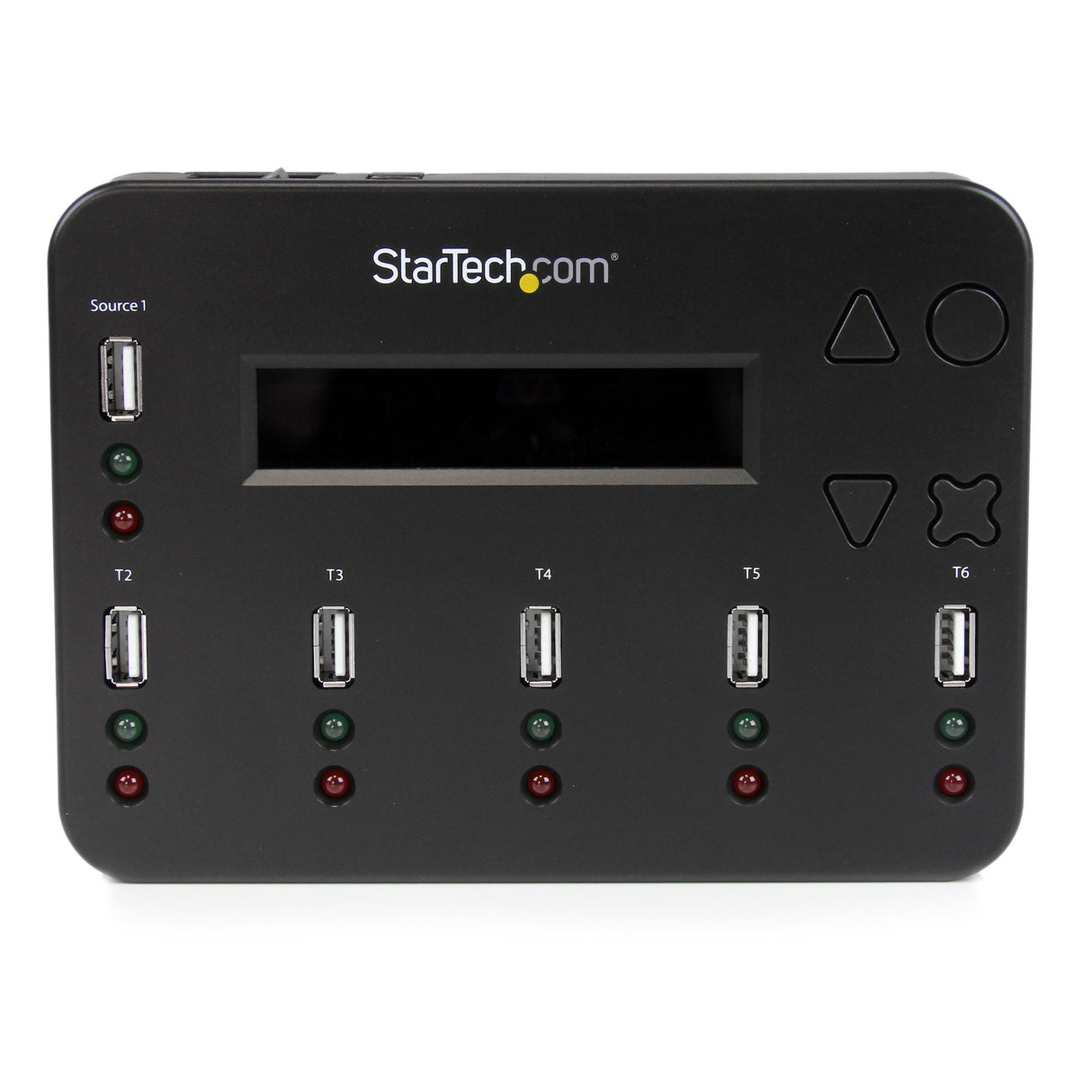 StarTech.com Clonador Autónomo 1:5 para Memorias USB - Copiador de Unidades de Memoria USB - Copia Sector por Sector de Sistema y Archivos - 1.5