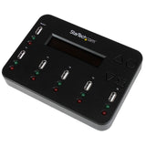 StarTech.com Clonador Autónomo 1:5 para Memorias USB - Copiador de Unidades de Memoria USB - Copia Sector por Sector de Sistema y Archivos - 1.5