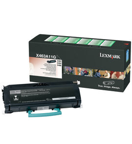 Lexmark X463A11G cartucho de tóner 1 pieza(s) Original Negro, 3500 páginas