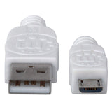 Manhattan Cable para Dispositivos USB Micro-B de Alta Velocidad Cable USB 2.0 USB A Micro-USB B Macho/Macho