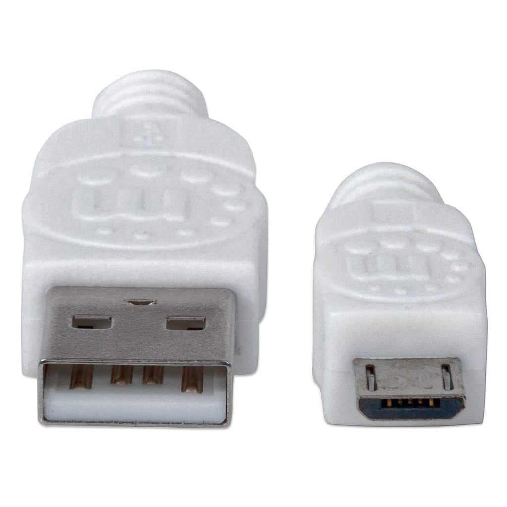 Manhattan Cable para Dispositivos USB Micro-B de Alta Velocidad Cable USB 2.0 USB A Micro-USB B Macho/Macho