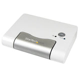 StarTech.com Concentrador USB 3.0 de 3 Puertos - Hub con Puerto de Carga Rápida (2,1A) y Base para Portátiles y Tablets 