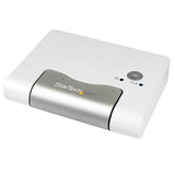 StarTech.com Concentrador USB 3.0 de 3 Puertos - Hub con Puerto de Carga Rápida (2,1A) y Base para Portátiles y Tablets