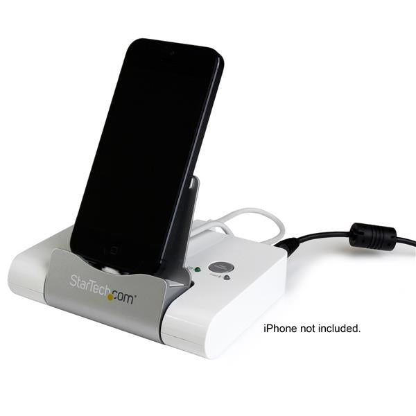 StarTech.com Concentrador USB 3.0 de 3 Puertos - Hub con Puerto de Carga Rápida (2,1A) y Base para Portátiles y Tablets
