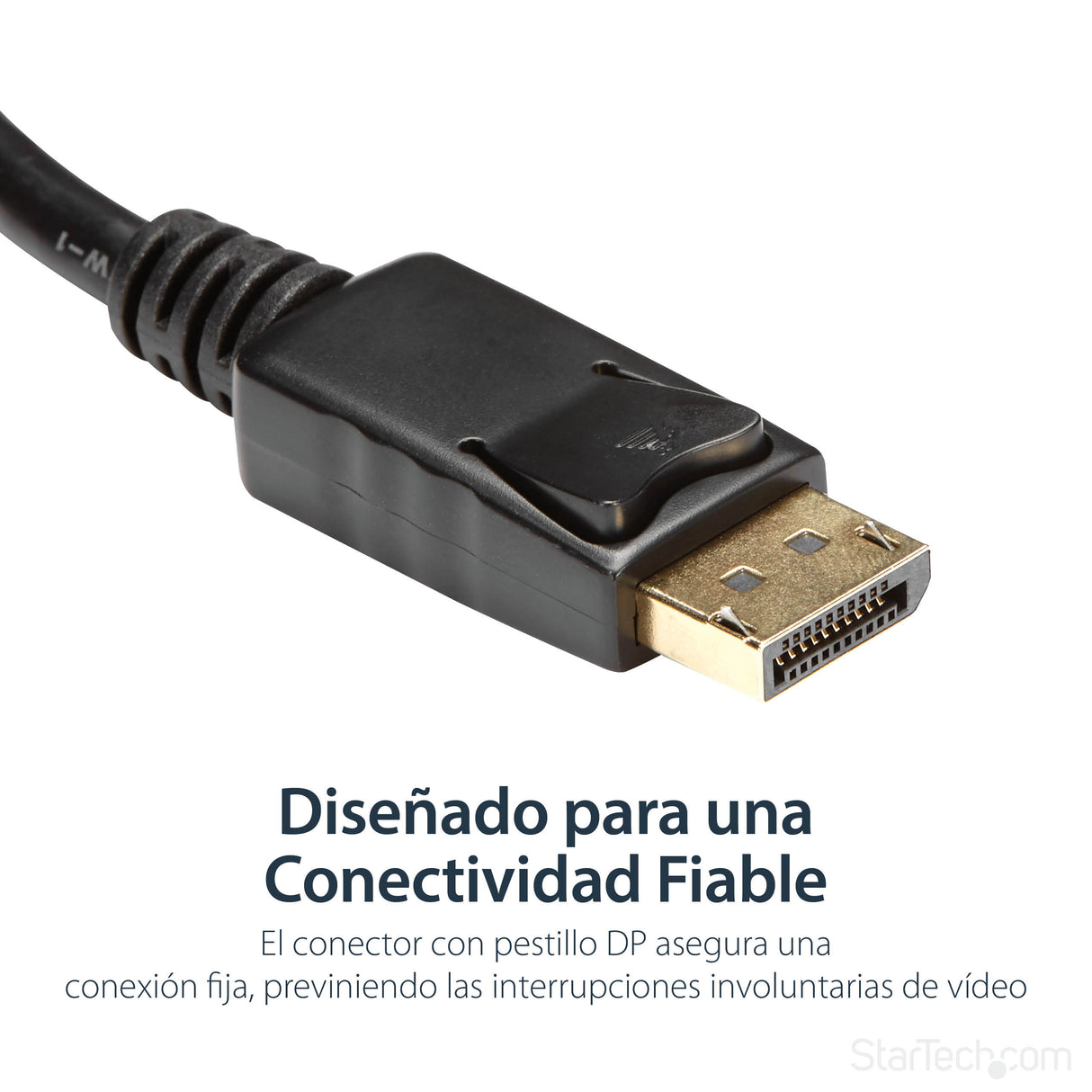 StarTech.com Adaptador Conversor de Vídeo DisplayPort a HDMI - Convertidor DP Pasivo - 1920x1200 Cable Derecho Derecho 0,21 m DisplayPort
