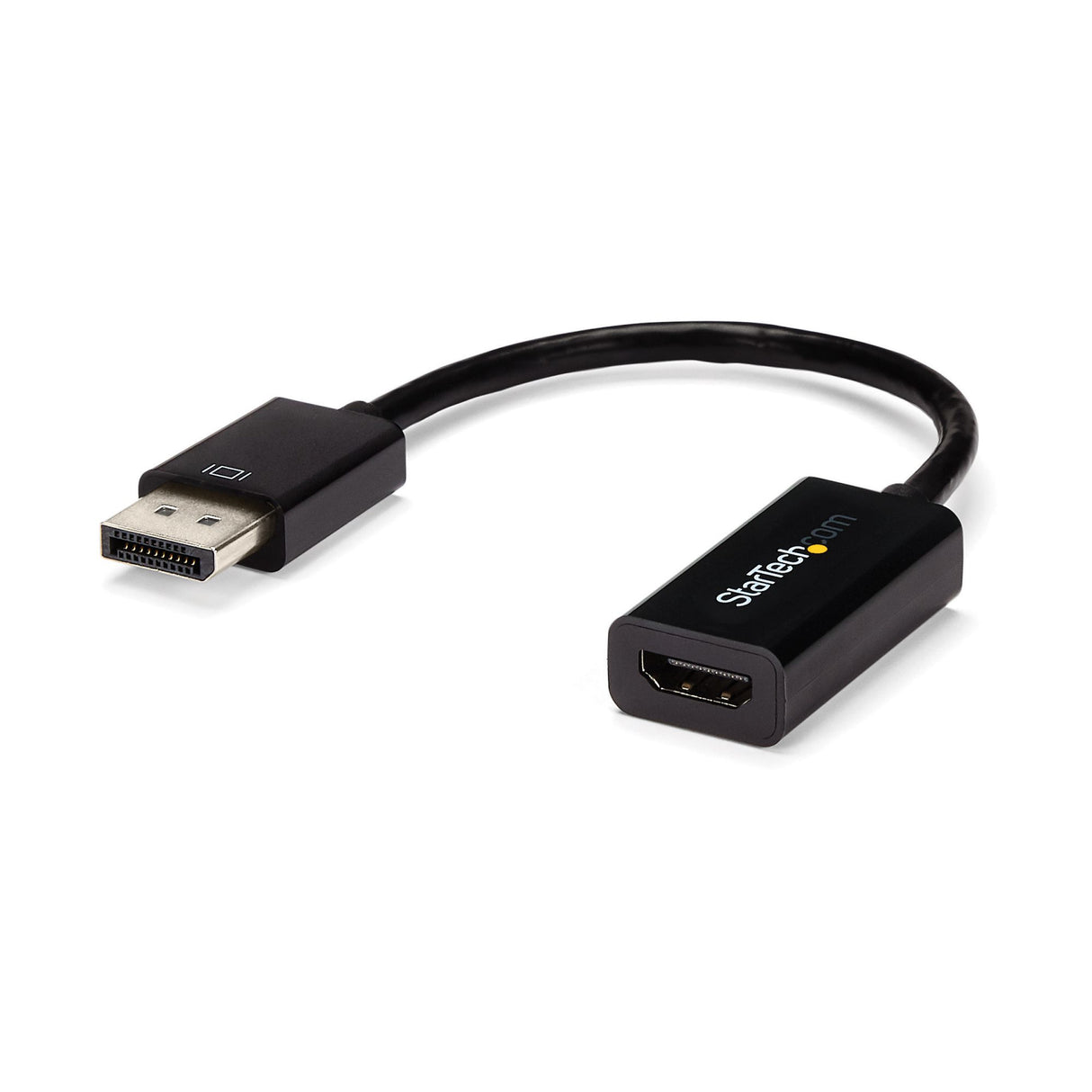 StarTech.com Convertidor de Video DisplayPort a HDMI con Audio – Adaptador Activo DP 1.2 para Computadoras de Escritorio/Laptops – 4K @ 30Hz