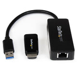 StarTech.com Juego de Adaptadores HDMI a VGA y Ethernet Gigabit para Samsung Chromebook 2 y 3 – Kit de Accesorios Tarjet