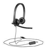 Logitech USB Headset H570e Auriculares y Cascos Auriculares Diadema Alámbrico