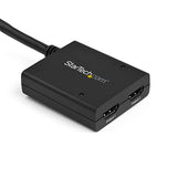 StarTech.com Multiplicador de Vídeo HDMI de 2 Puertos - Splitter HDMI 4k 30Hz de 2x1 Alimentado por USB divisores de vídeo HDMI 2x HDMI 1.4 2