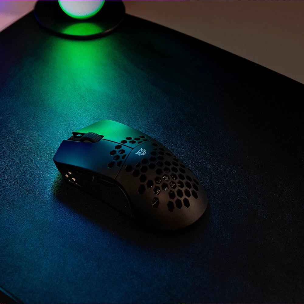 Balam Rush Speeder Light MG969 ratón Juego Ambidiestro Bluetooth Óptico 5000 DPI, Negro
