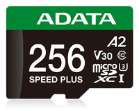 ADATA Speed Plus Memoria Flash 256 GB MicroSDXC 180 MB/s 160 MB/s