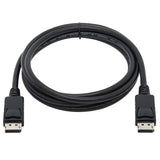 Tripp Lite P580-006 Cable DisplayPort con Conectores de Seguridad, 4K @ 60 Hz (M/M), Negro, 1.83 m [6 pies], Macho, Mach