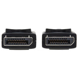 Tripp Lite P580-006 Cable DisplayPort con Conectores de Seguridad, 4K @ 60 Hz (M/M), Negro, 1.83 m [6 pies], Macho, Mach