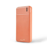 Hune Bateria Portátil "Halcón", 10000 mAh, Polímero de litio, Durazno, AT-POB-PB-051