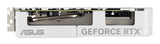 ASUS DUAL-RTX4060-O8G-EVO-WHITE tarjetas gráficas Si 3072 NVIDIA GeForce RTX 4060