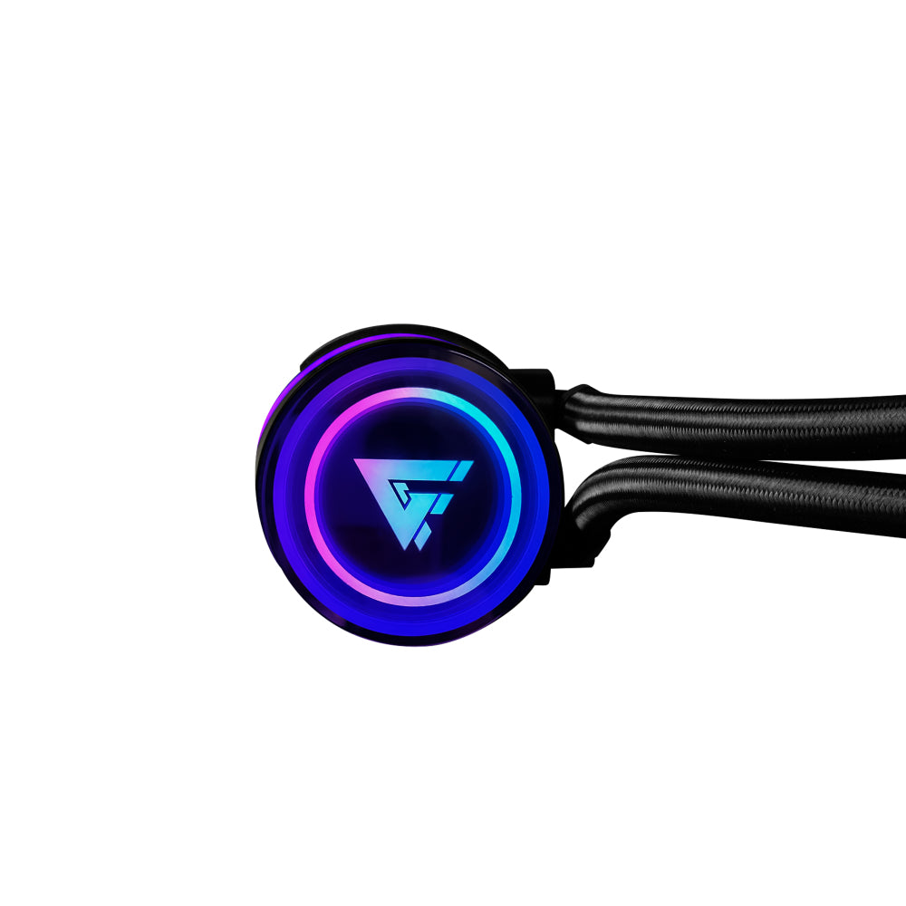 Enfriamiento Líquido Game Factor LQG700 360mm RGB 3 Fan 120mm Color Negro