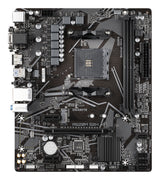 GIGABYTE Placa base A520M S2H - Soporta CPUs AMD Ryzen serie 5000 AM4, VRM digital puro de 4+3 fases, hasta 5100MHz DDR4 (OC), PCIe 3.0 x4 M.2, LAN GbE, USB 3.2 Gen 1 placas base AMD Zócalo AM4 AMD Ryzen 3000 Series 1