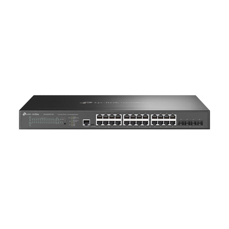 TP-Link Omada SG3428XPP-M2 dispositivo de redes Gestionado L2+ 2.5G Ethernet (100/1000/2500) Energía sobre Ethernet (PoE) 1U Negro
