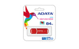 ADATA 64GB DashDrive UV150 unidad flash USB USB tipo A 3.2 Gen 1 (3.1 Gen 1) Rojo