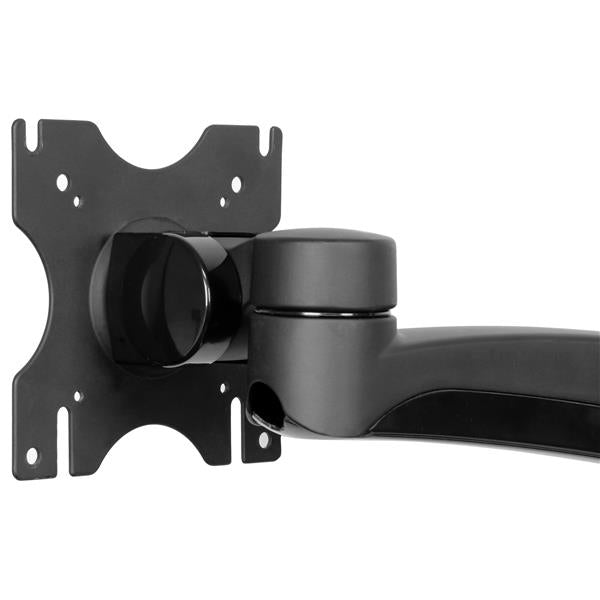 StarTech.com Soporte con Brazos Articulados para Dos Monitores Monitor Negro