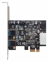 Manhattan Tarjeta de puertos USB de Súper Velocidad PCI Express, PCIe, USB 3.2 Gen 1 (3.1 Gen 1), Verde