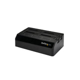 StarTech.com Base de Acoplamiento USB 3.0 de 4 Bahías SATA - Docking Station USB de Discos Duros o SSD SATA III de 2,5/3